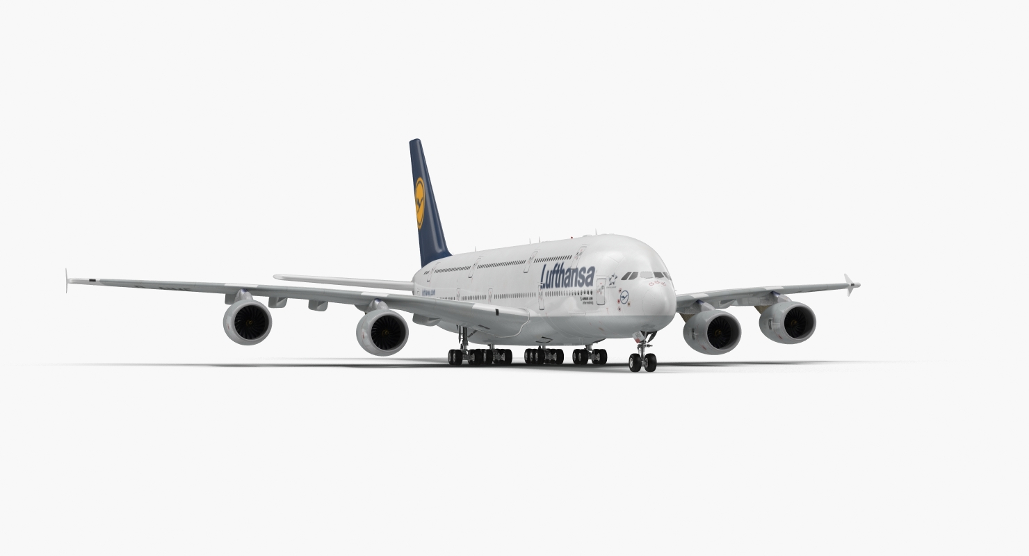 Airbus A380 1000 Air France 3D